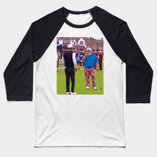 Golf Cigar Guy Meme Baseball T-Shirt